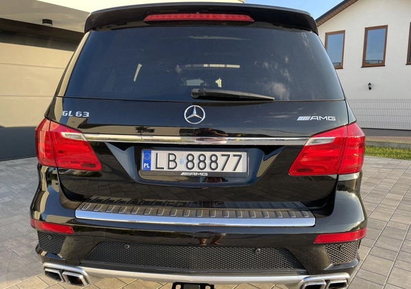 Mercedes-Benz GL cena 139999 przebieg: 138000, rok produkcji 2013 z Szepietowo małe 232